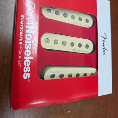 Fender Noiseless Gen4 strat pickup set open package t image 1