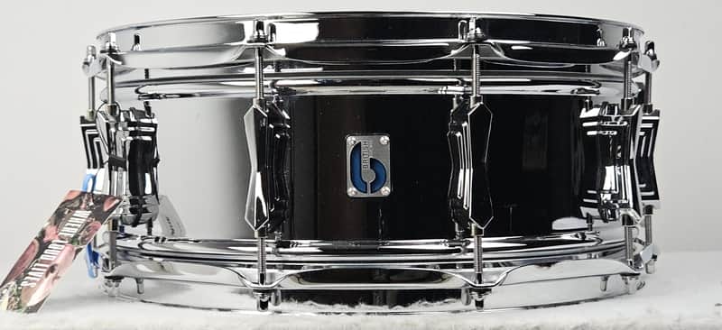 British Drum Company Bluebird 14x6" 10-Lug Chrome-Over-Brass Snare Drum