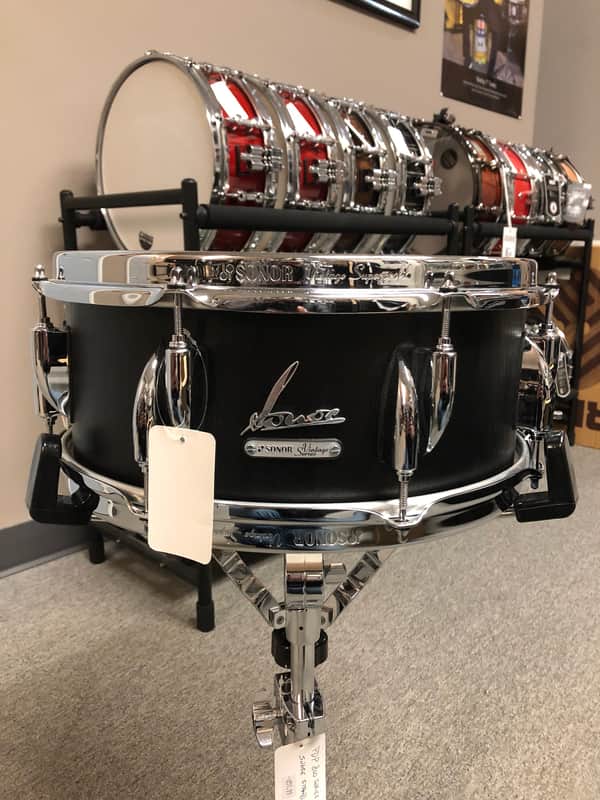 Sonor Vintage Series 14" x 5.75" Snare Drum Black Onyx image 1