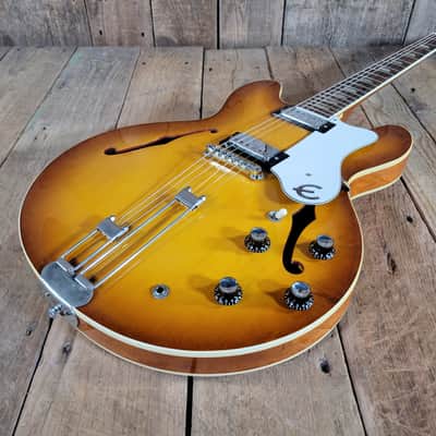 Epiphone Riviera E360TD 1969 w/ Original Case - Sunburst image 8