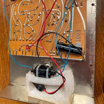 Electro-Harmonix Big Muff Pi V3 (Red & Black) 1977 - 1978 - Silver image 5