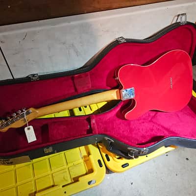Classic vibe esquire, bright red Duncan mini humbucker image 8