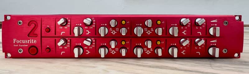 Focusrite Red 2 classic dual Equalizer image 1