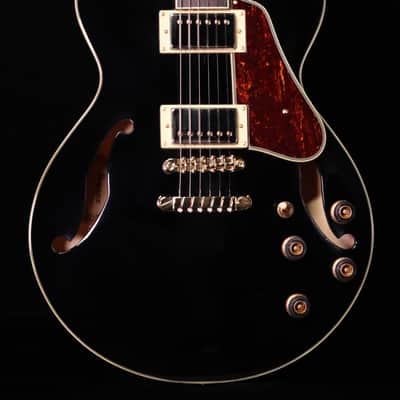 Ibanez AM73GBK Artcore Hollowbody Electric Guitar, Black image 1