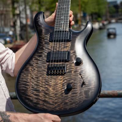 PRS Mark Holcomb Signature Core Series – Charcoal Wraparound burst image 3