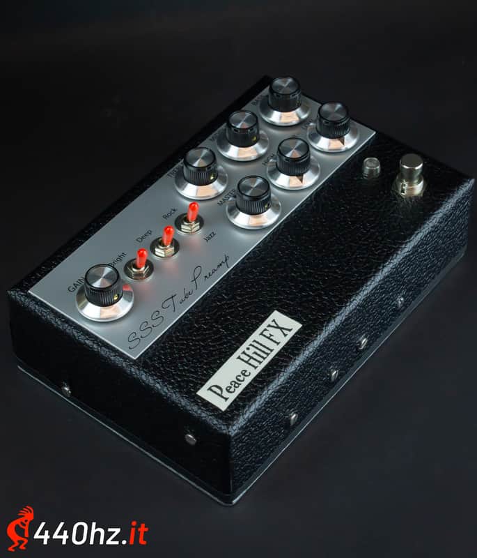 Peace Hill FX SSS Tube Preamp - Black Tolex/Silver Panel | Reverb