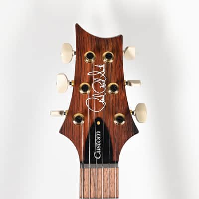 PRS Custom 24 Wood Library w/ 1-Piece Quilt 10-Top, Brazilian Rosewood, & 58/15 LT Pickups- Aquableux Purple Burst 2026 (0423889) image 8