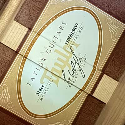 Taylor 314ce with ES2 Electronics 2014 - 2018 - Natural image 5