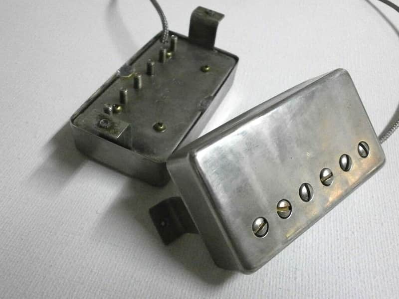 RELIC Humbucker Pickup SET Dry Z By Q pickups AGED Vintage Guitar SG LP Greco EGF EG Maxon PAF image 1
