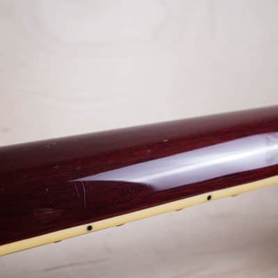 Yamaha SA-2100 Semi-Hollow Body MIJ 1984 Burgundy Vintage Made in Japan w/ Bag image 15
