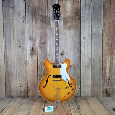 Epiphone Riviera E360TD 1969 w/ Original Case - Sunburst image 2