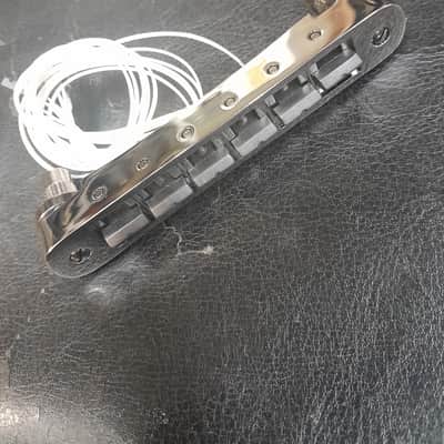Graph Tech Resomax NV1 tune-o-matic bridge - Black nickle image 1