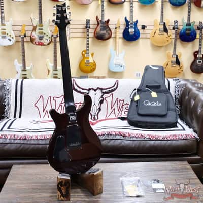 Paul Reed Smith PRS Wild West Guitars Special Run CE 24 Painted Black Neck 57/08 Pickups Violin Amber Sunburst 7.95 LBS image 7