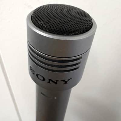 Sony F-113C ENG Field Microphone with AD-32 Wind Screen & Leather Case (Vintage) image 4