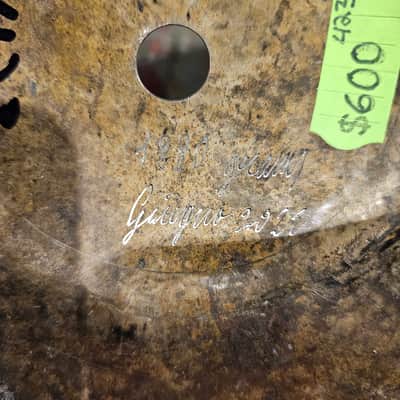 Quiqeg Cymbalsmith 19 5/8" Prototype Ride Cymbal 1880g - Made In Italy image 6