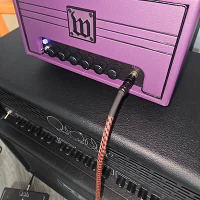 Wylde Audio Amplifier  mini 50 watt head 2026 purple image 3