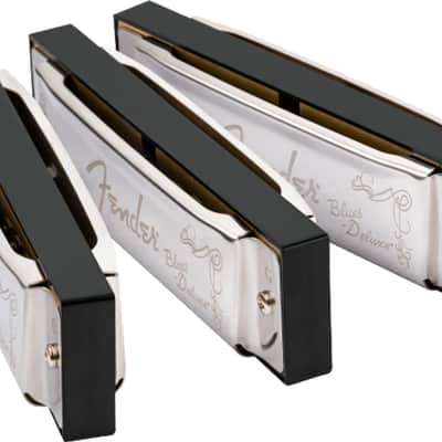 Fender Blues Deluxe Harmonicas, Pack Of 3, With Case image 5
