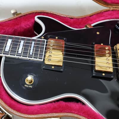 Gibson USA 1995 Les Paul Custom Ebony Miraculous Great Conditions w/Hard case image 2