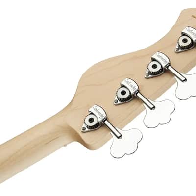 Sadowsky MetroLine 21-Fret Vintage P/J Bass-Swamp Ash Body-4 String-Almond Sunburst Transparent Satin image 8