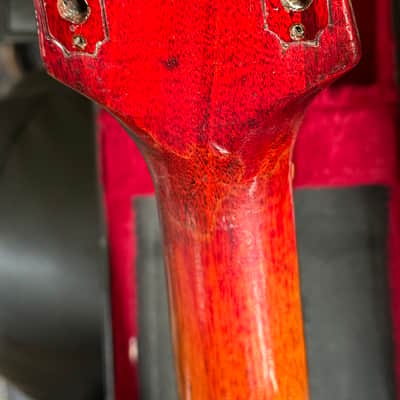 1961 Epiphone Wilshire - Cherry, Gibson-made SG Special image 12