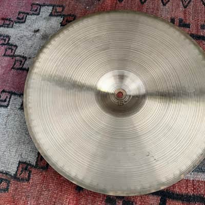 Vintage 1979 Paiste 2002 15" Heavy Black Label Hi-Hats Cymbals 1979 Made In Switzerland '70s image 14