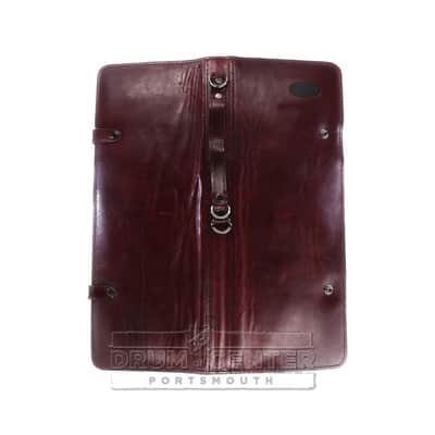 Ahead Burgundy Handmade Leather Stick Case image 2