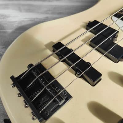 1991 Yamaha RBX Super Medium Series Bass (White) image 3
