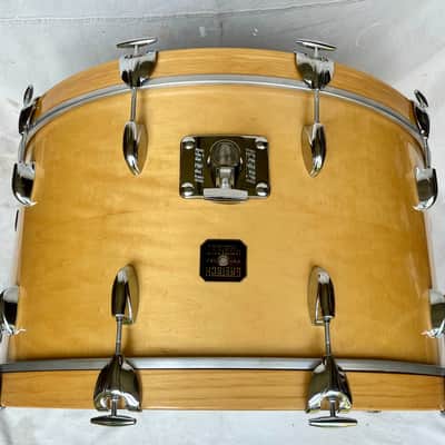 Gretsch USA Custom 26" x 14" Bass Drum 1980's  Square Badge - Maple - Natural - EXCELLENT image 9