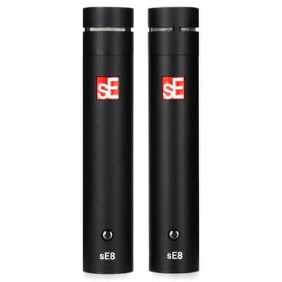 sE Electronics sE8 Small Diaphragm Cardioid Condenser Microphones Matched Pair image 1