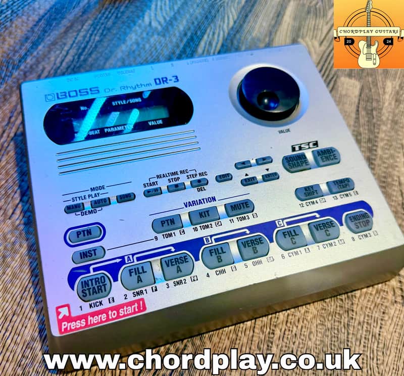 パーカッション・打楽器 BOSS Dr.Rhythm DR-3 Boss DR-3 Dr. Rhythm Drum Machine | Sweetwater