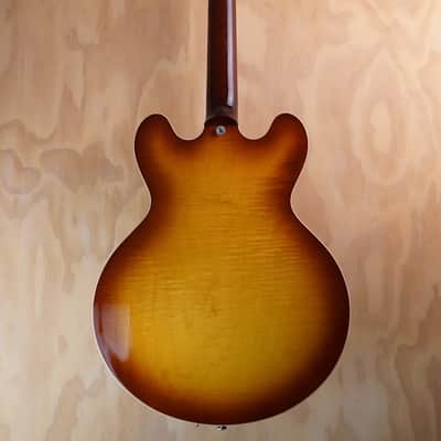 Gibson ES-335 Figured Iced Tea Semi-Hollow Electric Guitar – Excellent Condition image 4