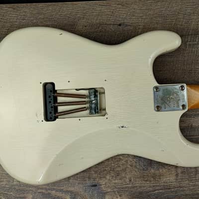 MyDream Partcaster Custom Built - Relic Aged White Hepcat 69' image 3