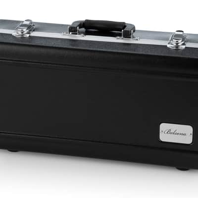 Belsona by Pearl 200 Series Student Trumpet w/Strap, Polish Cloth & Hard Case | BTPT200 | WorldShip | Auth Dealer image 11