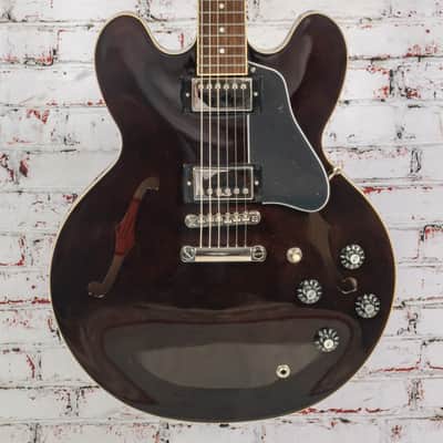 Epiphone - Jim James ES-335 - Electric Guitar - Walnut - Repaired Headstock - w/HSC - x0637 - USED image 1