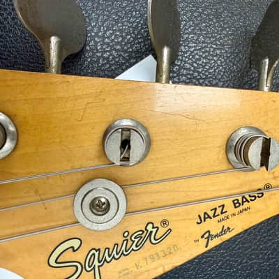Squier Jazz Bass Made In Japan, Cream White - Pre Owned image 24
