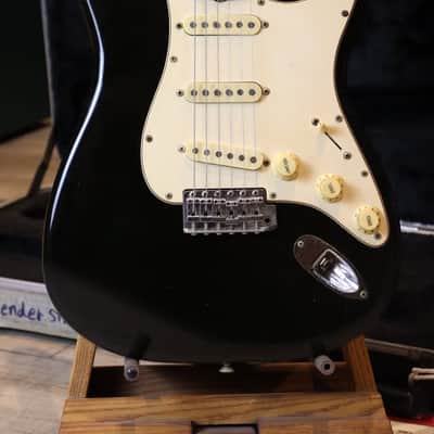 Fender Stratocaster 1974 Black Alder all Original image 1