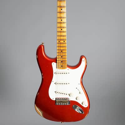 Fender Custom Shop '58 Stratocaster Relic 2023 - Faded Candy Apple Red image 7