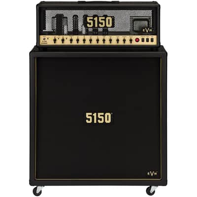 Used EVH 5150 Iconic Series EL34 4x12" Guitar Cabinet - Black image 4