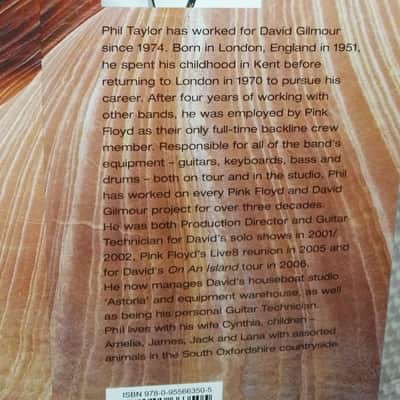 Pink Floyd The Black Strat signed by Phil Taylor History of David Gilmour Fender Stratocaster 1st Ed image 12