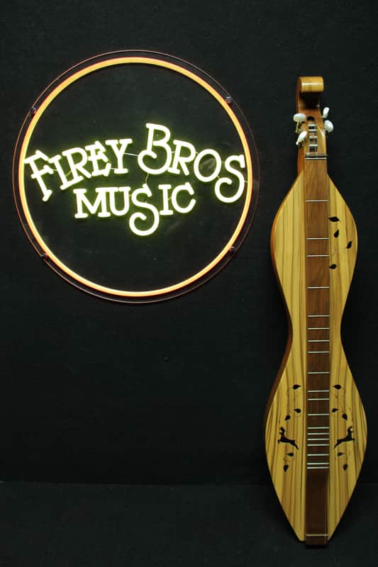 Cedar Creek Dulcimers MOUNTAIN DULCIMER W/ DEER 2011 - NATURAL image 1