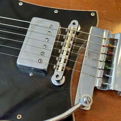 Modified 1970s Gibson SG Standard - Custom Order - Left-Handed in Walnut w/ OHSC & Paperwork image 14