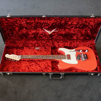 Fender Custom Shop Telecaster NOS HS Floyd Rose 2018 Fiesta Red image 12