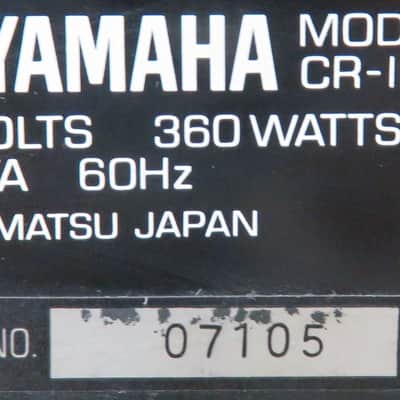 YAMAHA CR-1020 STEREO RECEIVER FULLY SERVICED RECAPPED + LED'S image 13