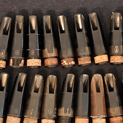 31 Clarinet Selmer mouthpieces (Oval, Table) Rare Good State image 21