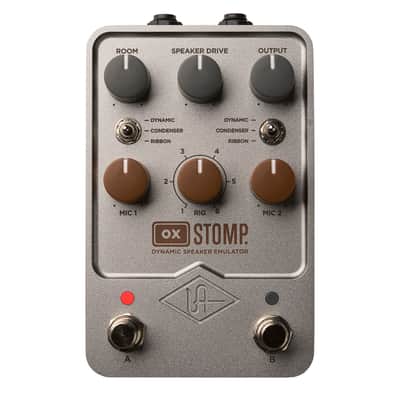 Universal Audio UAFX Ox Stomp Dynamic Speaker Emulator image 1