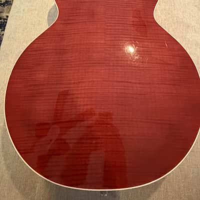 2014 Gretsch G6120SHR Brian Setzer Hot Rod Roman Red MIJ w/OHSC image 7