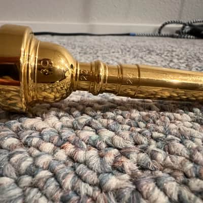 Bach 3C Symphonic Trumpet Mouthpiece 2026 - Gold Plated image 1