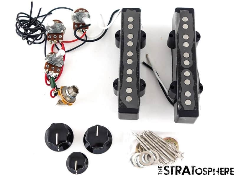 Fender Squier 70s Classic Vibe Jazz Bass V 5 String PICKUPS POTS KNOBS, 1970s! image 1