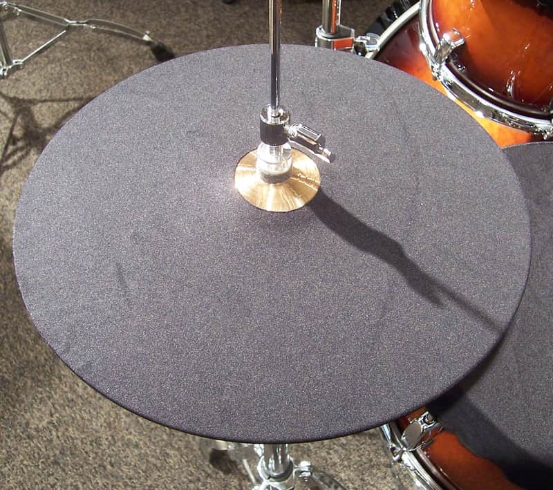 DrumTee Cymbal Mute Quieter Sound with Full Rebound - 16 image 1
