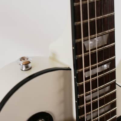 HardLuck Kings Bossman LP Style Electric Guitar in White image 5